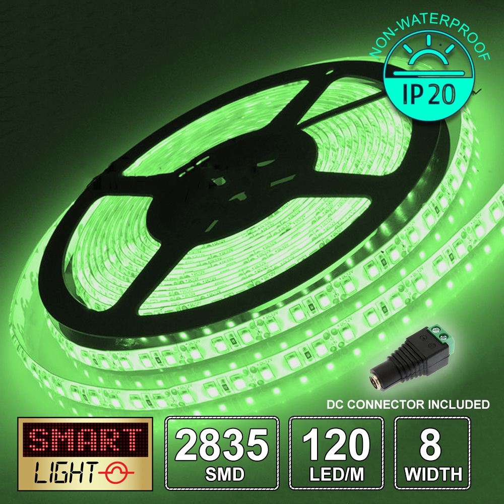 12V/5M Ultra Bright 600 LED Light Strip Sticky Tape SMD 2835 120LED/m 8mm *FAST* - Picture 18 of 31