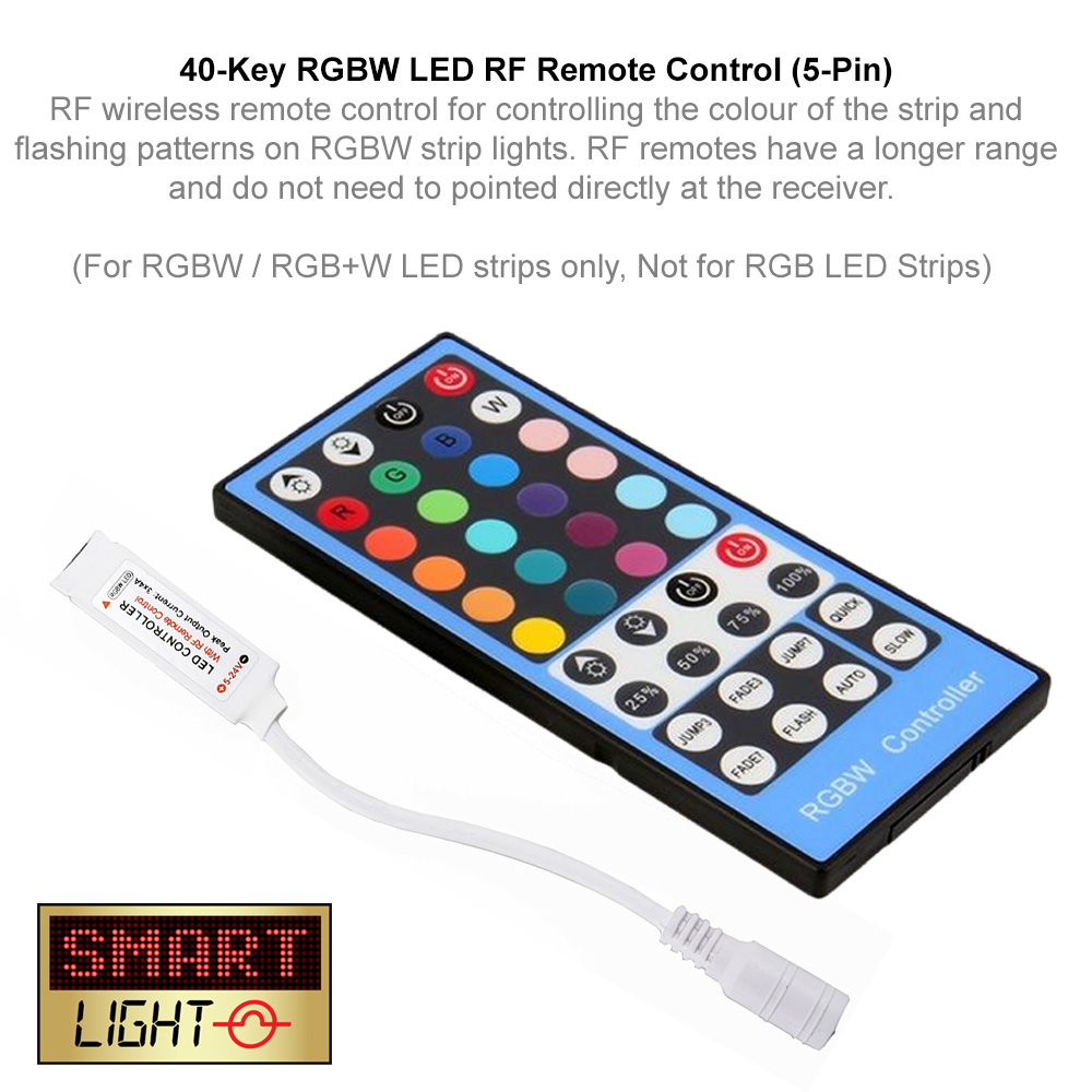 5M 300 LED RGB+Remote Control Light Strip Tape XMAS Kitchen Cabinet Ceiling 12V - Picture 56 of 57
