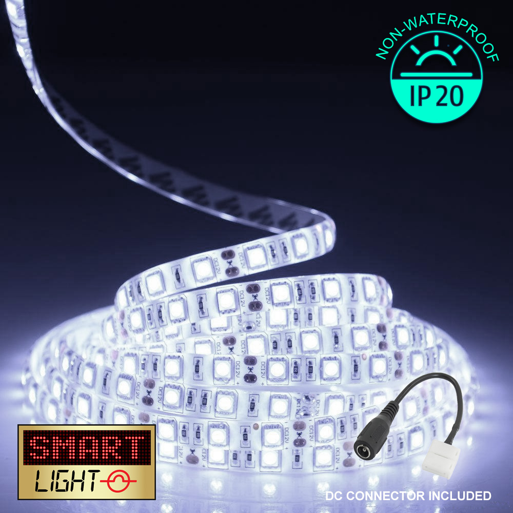 Dimmable LED Strip Lights Tape XMAS Cabinet Kitchen Lighting 12V 5050 1M/5M/10M - Picture 11 of 41