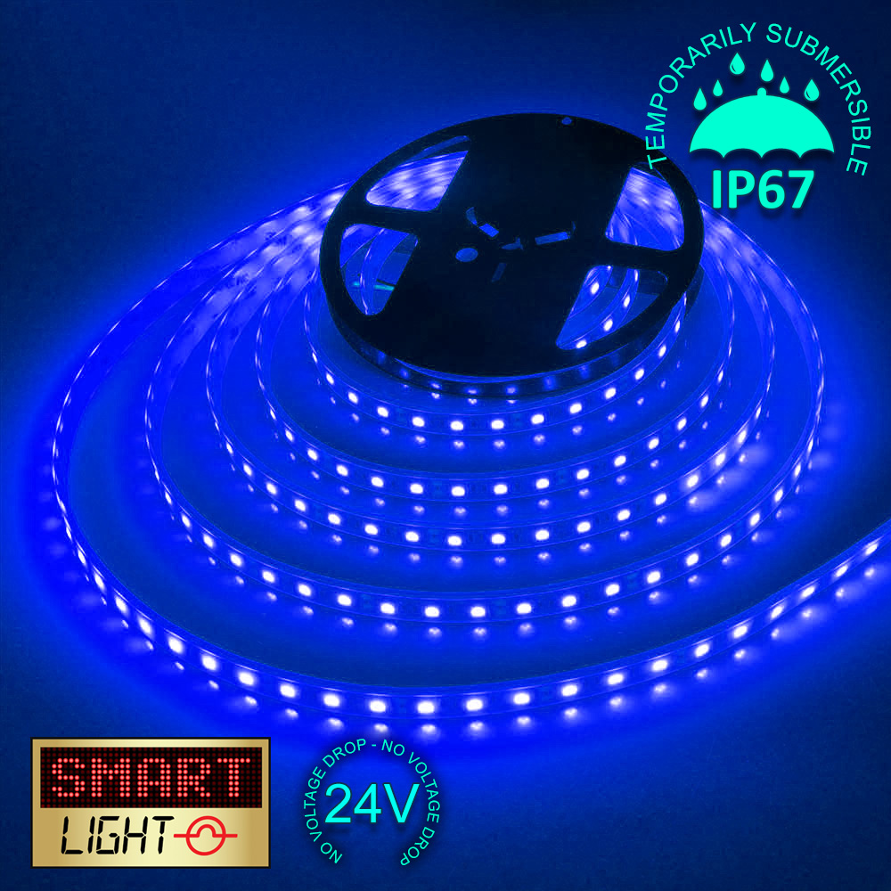 24V 10M 600 LED Strip Light Tape XMAS Cabinet Kitchen Ceiling Flexible SMD 5050 - Picture 33 of 57