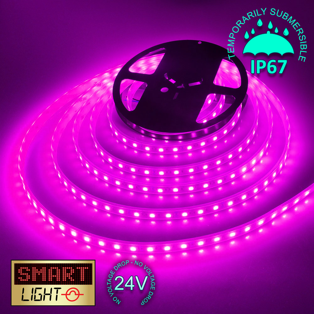 24V 10M 600 LED Strip Light Tape XMAS Cabinet Kitchen Ceiling Flexible SMD 5050 - Picture 37 of 57