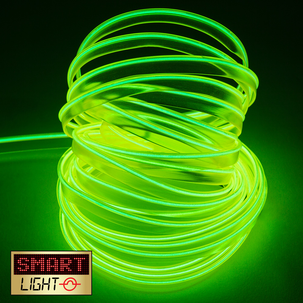 1M-5M EL Wire with Welted Piping Edge-Car Dash Neon LED Glow Tube/String *FAST* - Picture 8 of 17