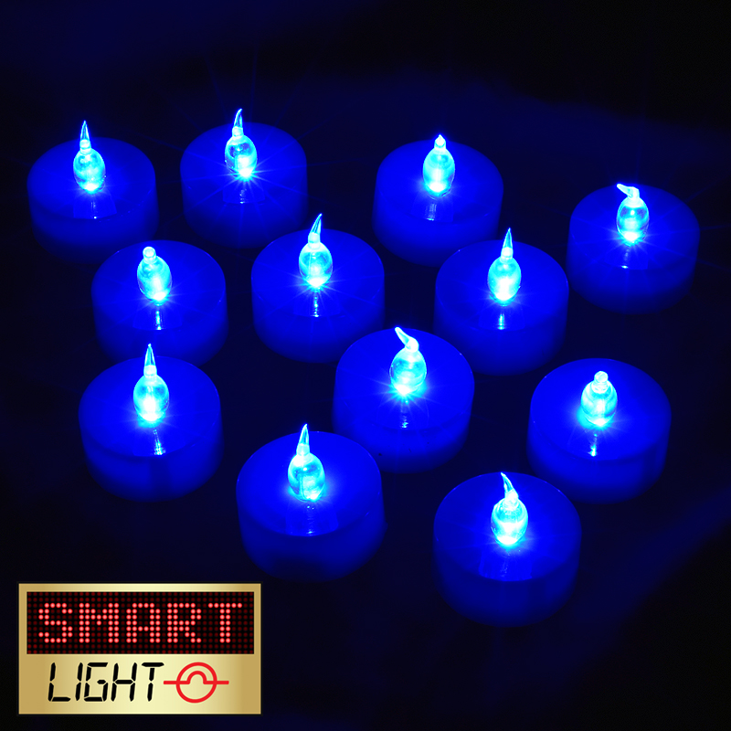 SmartLight Flameless Battery LED Tea Light Candles Tealights Bathroom - Picture 6 of 16