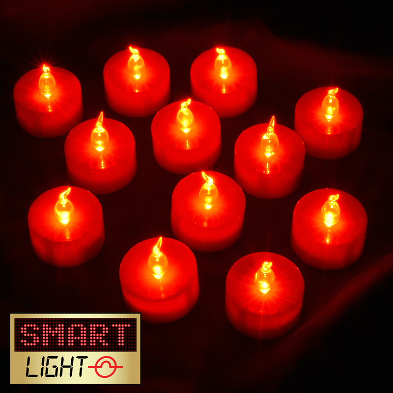 SmartLight Flameless Battery LED Tea Light Candles Tealights Bathroom - Picture 11 of 16
