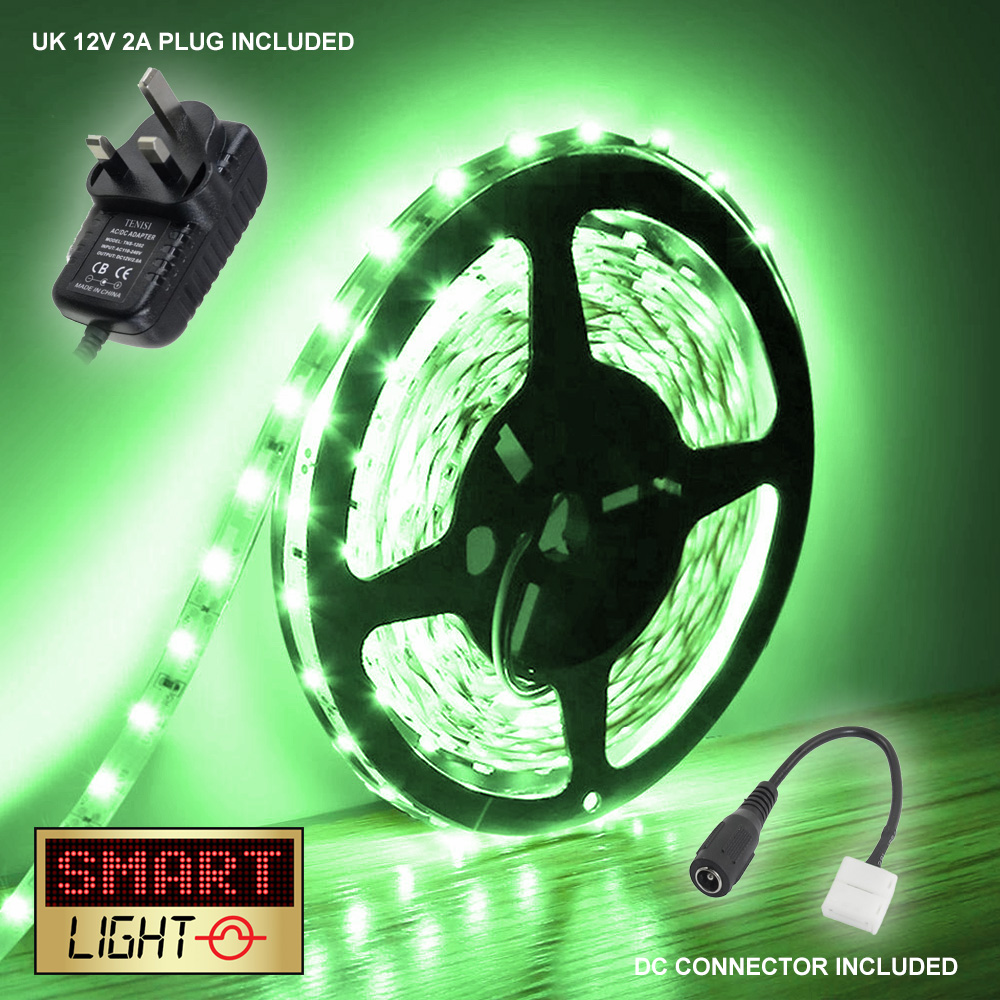 SmartLight 5M 300 LED selbstklebende flexible Lichtleiste 12V SMD 2835 INNEN - Bild 16 von 58