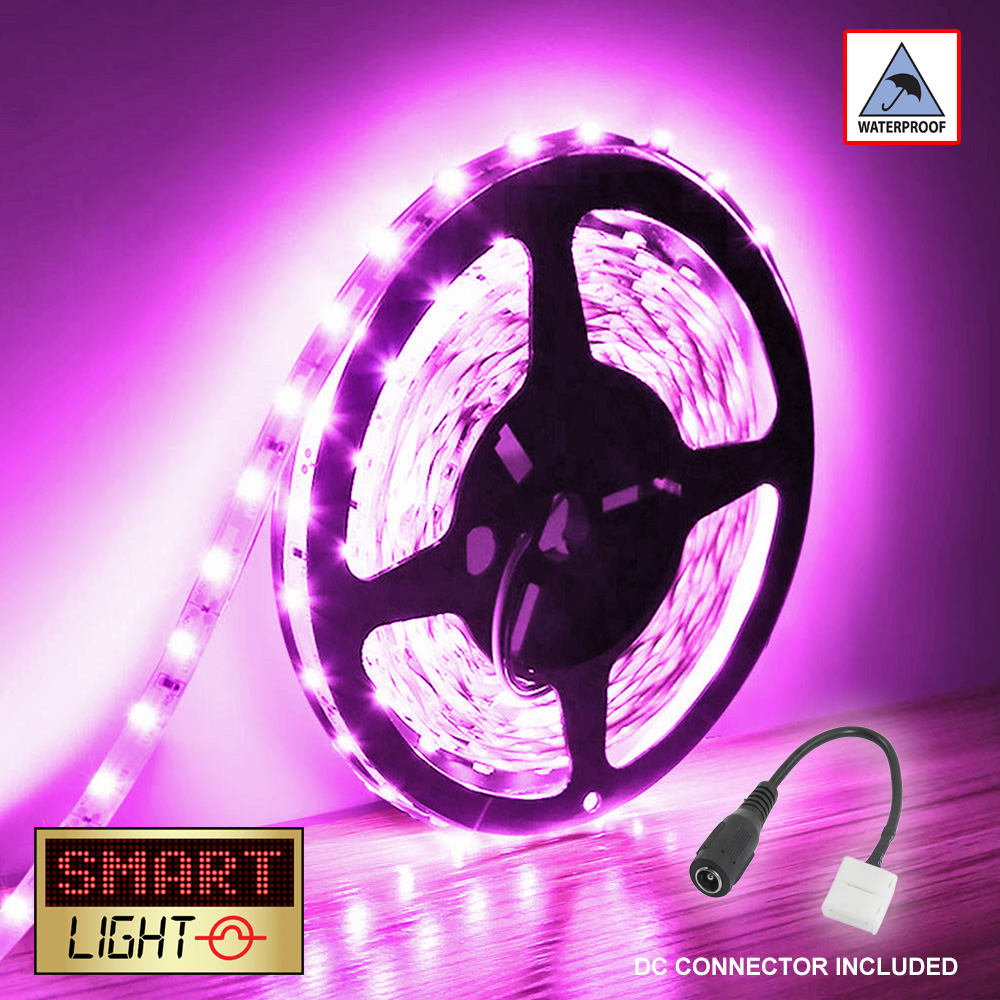 ROSA 5M-10M Tira de Luz LED Cinta Navidad Gabinete Cocina Iluminación IMPERMEABLE 12V - Imagen 9 de 12