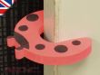 Child Safety Red Ladybird Foam Doorstop
