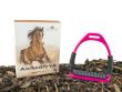 Arrabiyya Horse Stirrups  - 5" - Pink