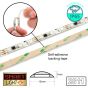 1M/30 LED WS2811/5050 RGB Addressable LED Strip 12V/IP65/White PCB (Strip Only)