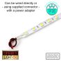 12V/1M SMD 5050 IP20 Non-Waterproof Strip 60 LED - YELLOW