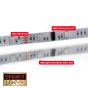 10M (2x5M) 6803 Dream Colour RGB LED Light Strip Tape+Remote+UK Plug 12V/IP20