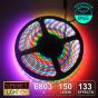 10M (2x5M) 6803 Dream Colour RGB LED Light Strip Tape+Remote+UK Plug 12V/IP65