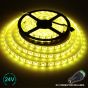 24V/10m SMD 5050 IP20 Non-Waterproof Strip 600 LED - YELLOW
