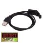 SmartCharge 1M USB Charging/Data Cable/Clip For Garmin Edge 20/25 GPS Bike Computer