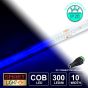12V Blue Economy COB LED Strip (300 LED/m)