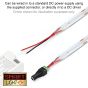 24V Premium Natural White (4000k) COB LED Strip (320 LED / 8w / 743lms per meter)