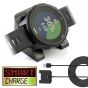 SmartCharge USB Vertical Desktop Charger with 1M Data Cable For Garmin Tactix Charlie