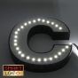 12V/5M S-Shape SMD 2835 IP20 Non-Waterproof Strip 300 LED - GREEN