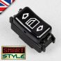 SmartStyle Black Window Switch for Mercedes (Replace: 124 820 4510)