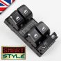 SmartStyle Black Window Switch for Audi (Replace: 8K0 959 851D)