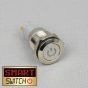 SmartSwitch 19mm 12v POWER LED Chrome Momentary Illuminated Switch
