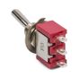 5 x SmartSwitch Mini 6mm 3-Pin 2A SPDT ON - ON Metal Toggle Switch