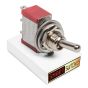 5 x SmartSwitch Mini 6mm 3-Pin 3A SPDT ON - OFF - ON Metal Toggle Switch