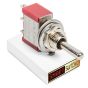 5 x SmartSwitch Mini 6mm 3-Pin 3A SPDT (ON) - OFF - (ON) Momentary Metal Toggle Switch
