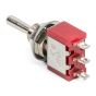 5 x SmartSwitch Mini 6mm 3-Pin 3A SPDT (ON) - OFF - (ON) Momentary Metal Toggle Switch