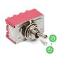 SmartSwitch Mini 22mm 12-Pin 2A 4PDT ON - ON Metal Toggle Switch