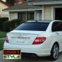 Mercedes C Class (2007+) W204/C204 AMG Style PU Roof Spoiler Unpainted