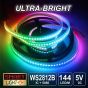 1M-5M Ultra-Bright WS2812B Addressable RGB LED Strip *5V*144LED/m*FAST SHIPPING*