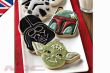 4 x Novelty Star Wars Cookie Cutters/Plungers-Darth Vader/ Yoda/ Chewbacca/C3PO