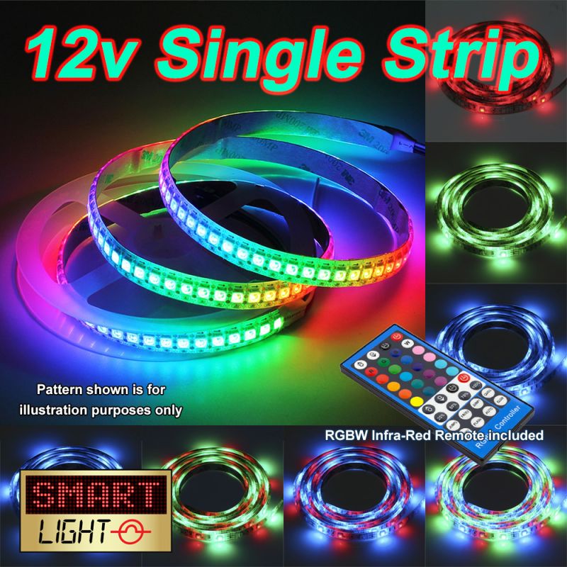 5050 1-10M IP67 LED Flexible 12V Strip - RGBW 