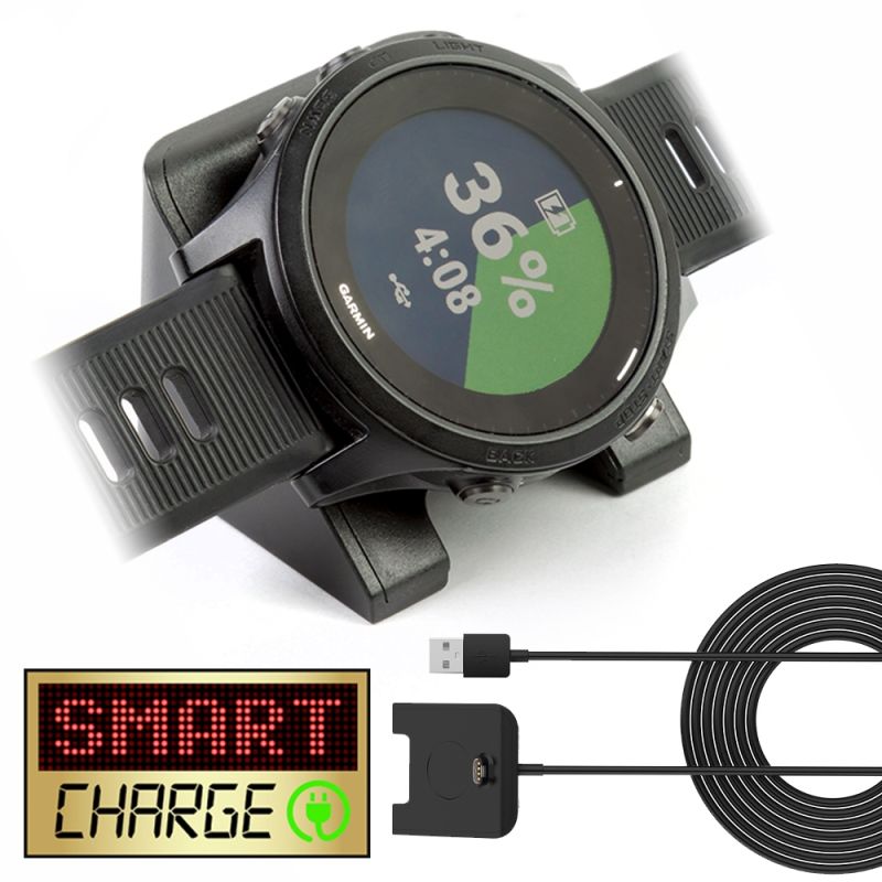 SmartCharge 1 Metre USB Vertical Charging dock For Garmin Fenix, Forerunner