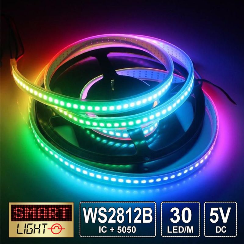 1M-5M WS2812B Fully Addressable RGB Pixel LED Strip *5V*30LED/m*FAST SHIPPING*