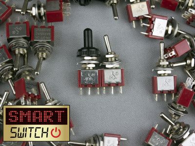 SmartSwitch 6mm 2-Pin/3-Pin SPST/SPDT 2A/3A Metal Toggle Switches