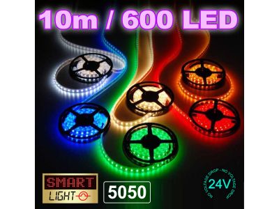 24V/10M SMD5050 LED Strip Amazon Variation - Colour/Adaptor/Use