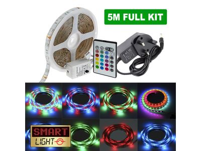 5M 12V RGB LED Lights Kit
