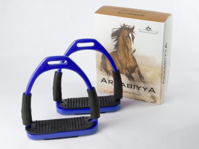 Arrabiyya Horse Stirrups  - 5" - Royal Blue