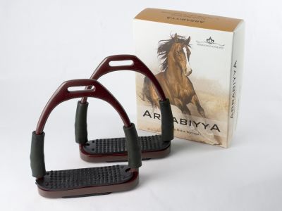 Arrabiyya Horse Stirrups  - 5" - Brown