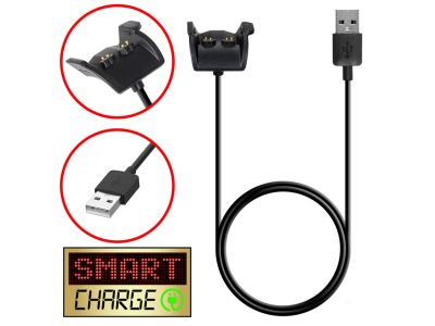 SmartCharge 1M USB Charging/Data Cable Clip For Garmin Vivosmart HR / HR +