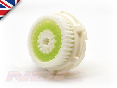 B005 -- ACNE CLEANSING Replacement Brush Head for Clarisonic (WHITE/GREEN)
