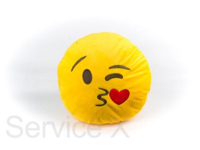 Blowing Kisses face Emoji 35cm - 14"