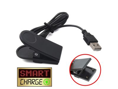 SmartCharge 1M USB Charging Cable/Clip For Garmin Forerunner 405 / 405CX (Charging Only)