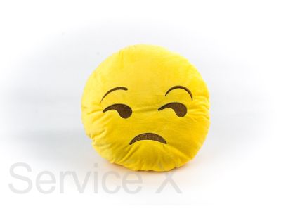 Grumpy face Emoji 35cm - 14"