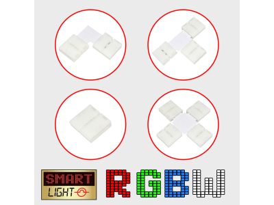 RGBW Connectors for LED Strips