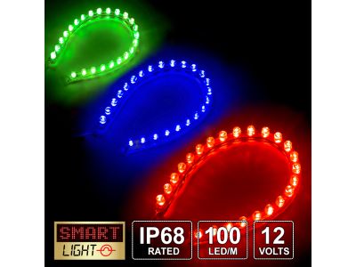 IP68 Submersible Silicon LED 12V Strips Configurable