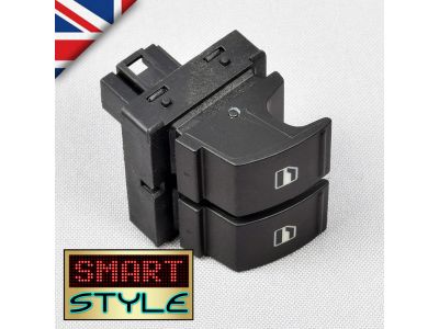 SmartStyle Black Window Switch for Volkswagen (Replace: 1K3 959 857A)
