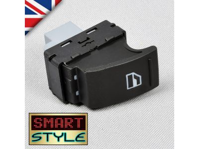 SmartStyle Black Window Switch for Volkswagen (Replace: 7E0 959 855)
